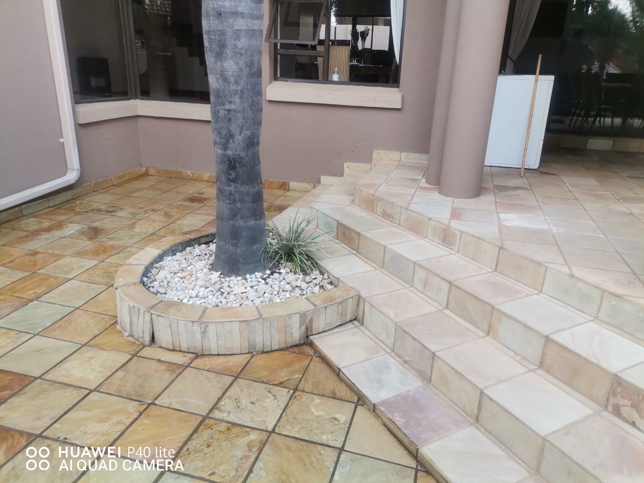 Outdoor stair tiles